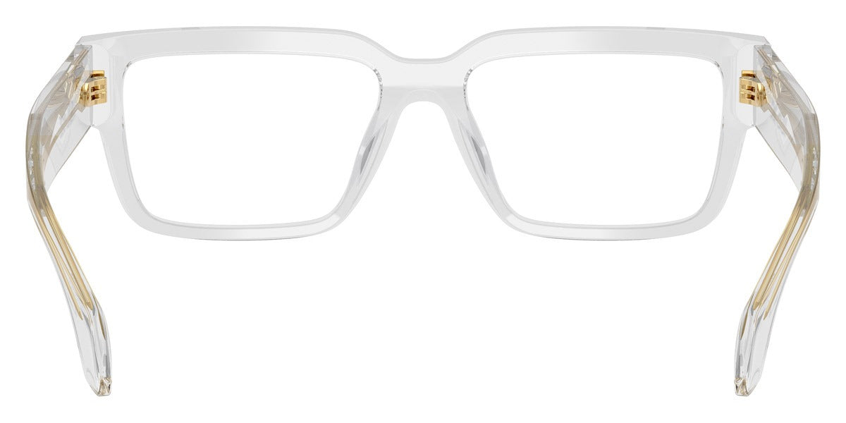 Versace Eyeglasses VE3374U 5519 53mm Light Transparent Grey / Demo Lens