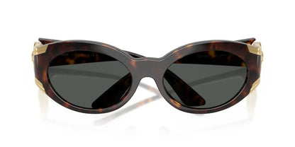 Versace Sunglasses VE4503U 10887 55mm Havana / Dark Grey Lens