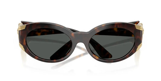 Versace Sunglasses VE4503U 10887 55mm Havana / Dark Grey Lens