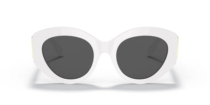Burberry Sunglasses BE4361 300787 51mm White / Dark Grey Lens