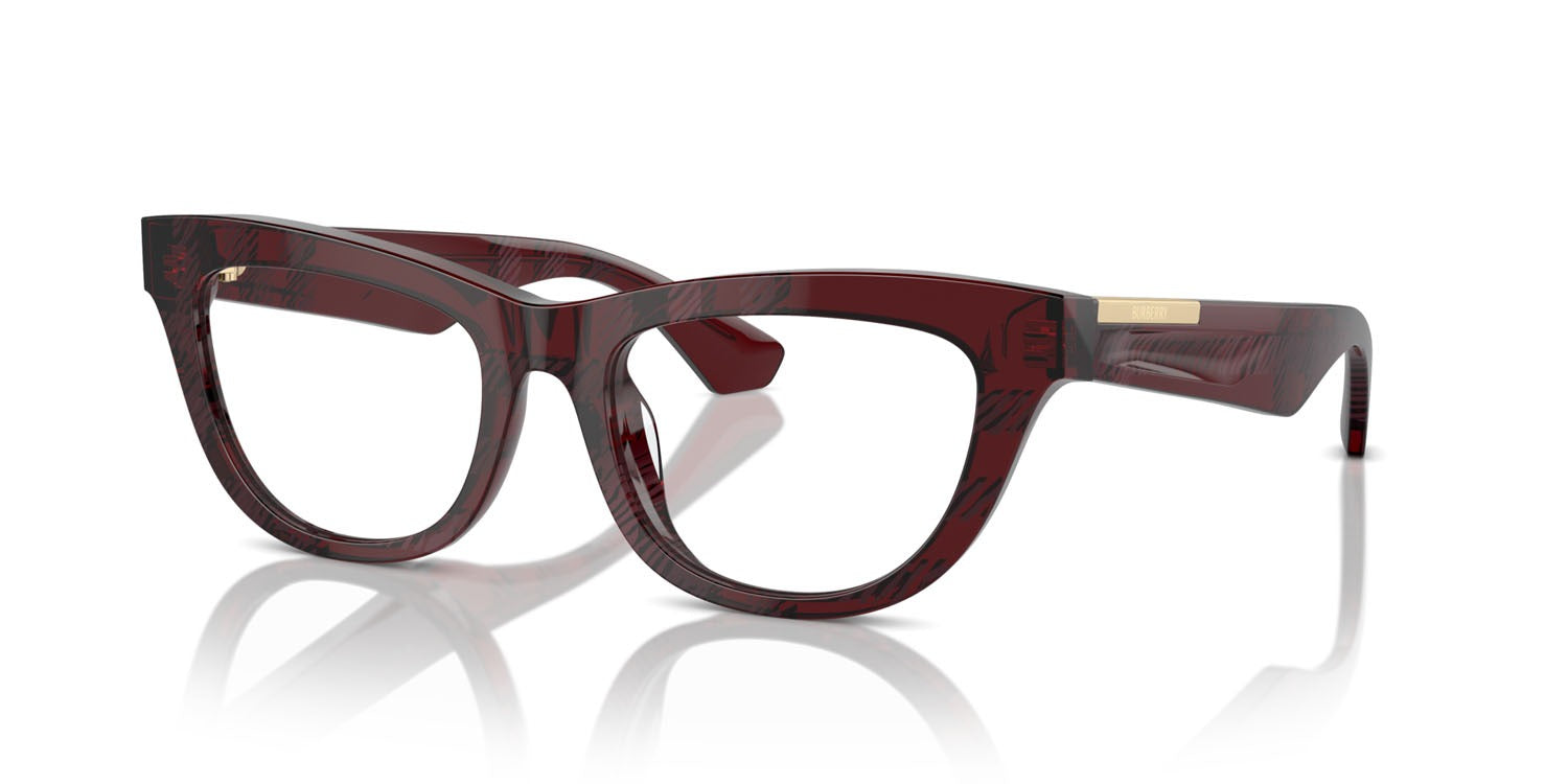 Burberry BE2406U 4115 Eyeglasses 50mm Check Red / Demo Lens