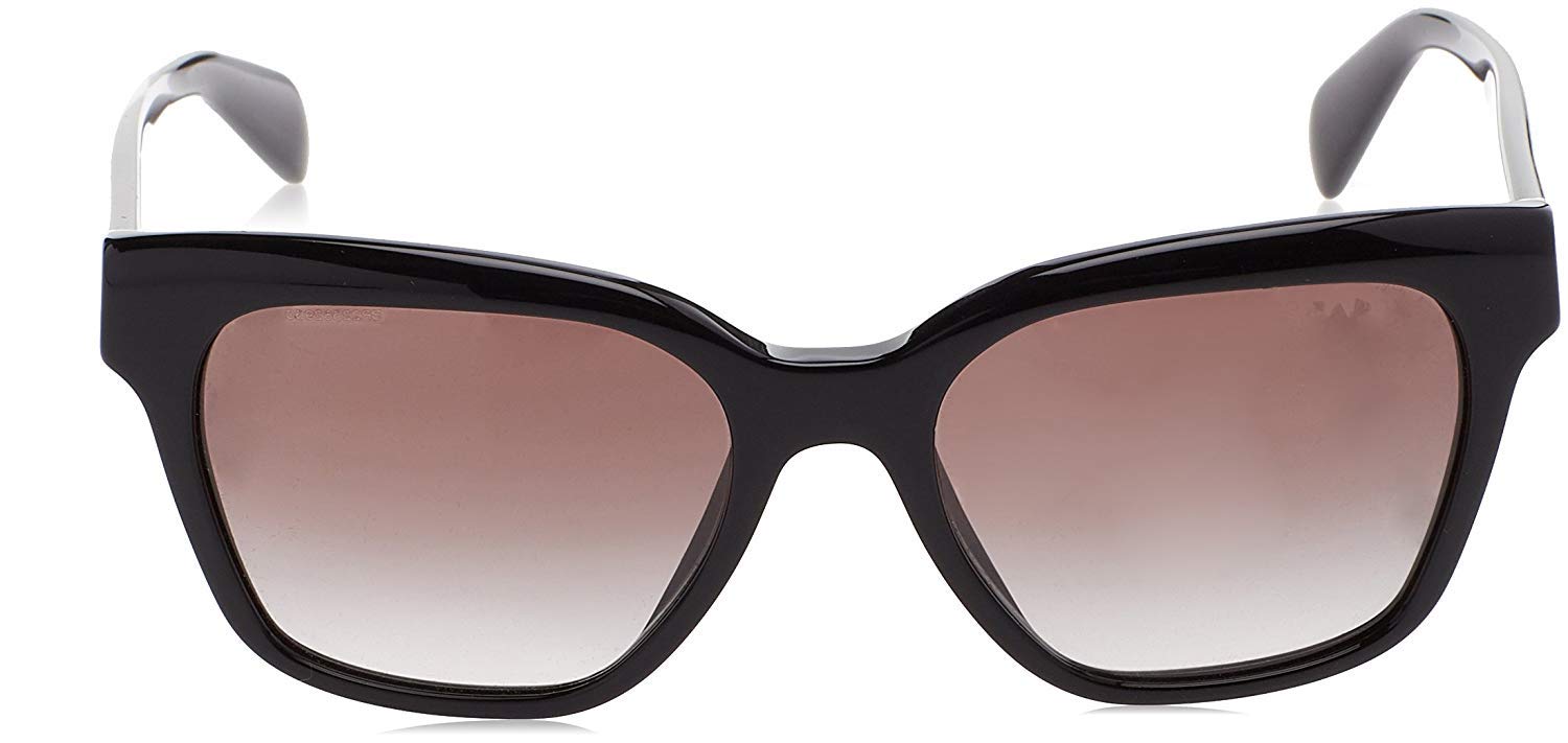 Prada Sunglasses PR11SS 1AB0A7 53mm Black / Grey Gradient Lens