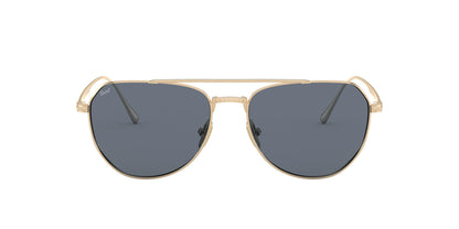 Persol Sunglasses PO5003ST 800056 54mm Gold / Light Blue Lens
