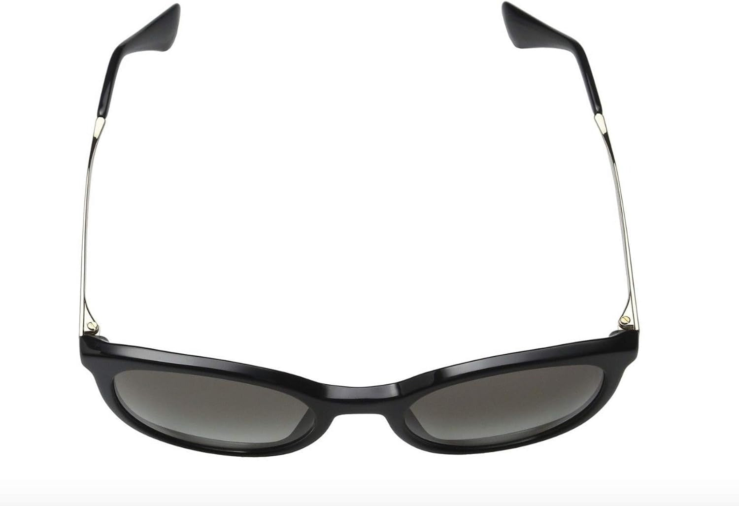 Prada PR17SS 1AB0A7 Sunglasses 53mm Black / Grey Gradient Lens