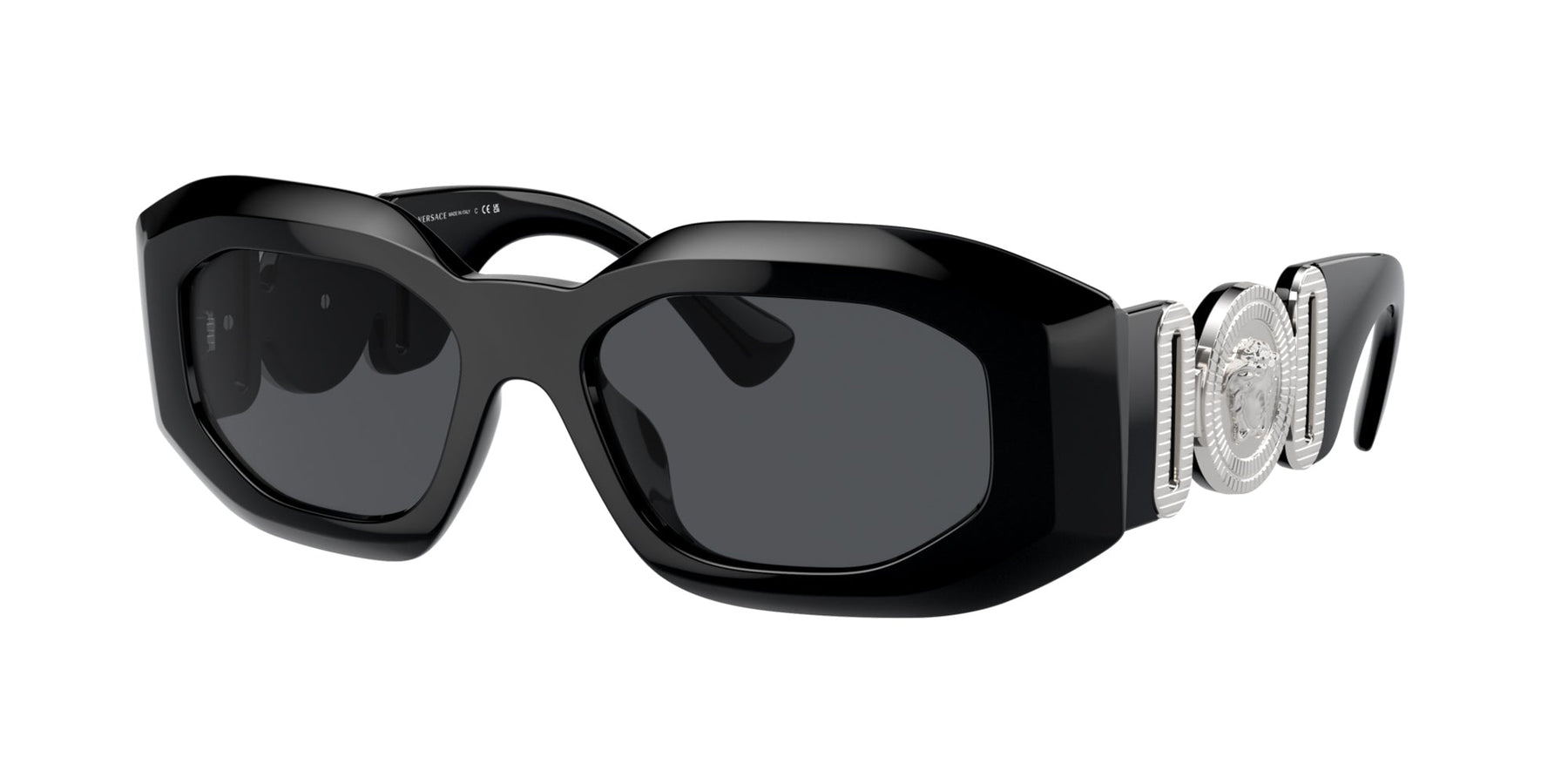 Versace Sunglasses VE4425U 542287 54mm Black / Dark Grey Lens