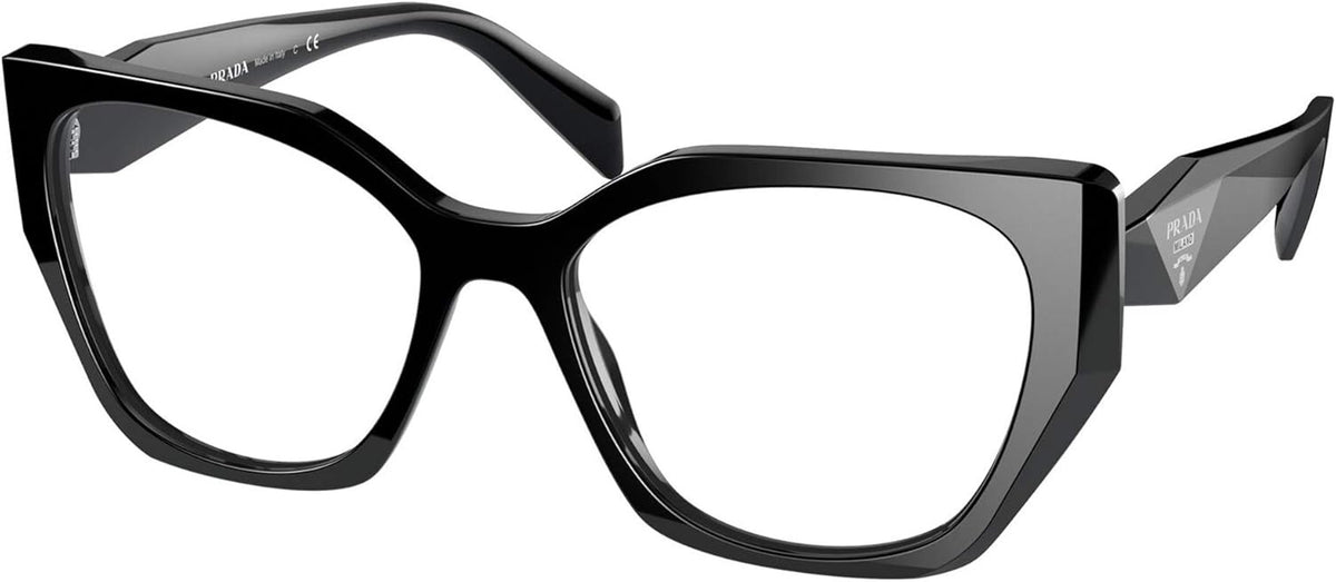 Prada Eyeglasses PR 18WV 1AB 1O1 52mm Black / Demo Lens