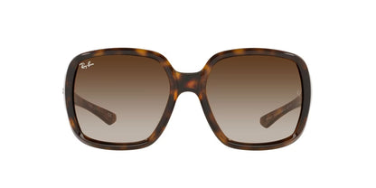 Ray-Ban RB4347 710/13 Powderhorn Sunglasses 60mm Havana / Brown Gradient Lens