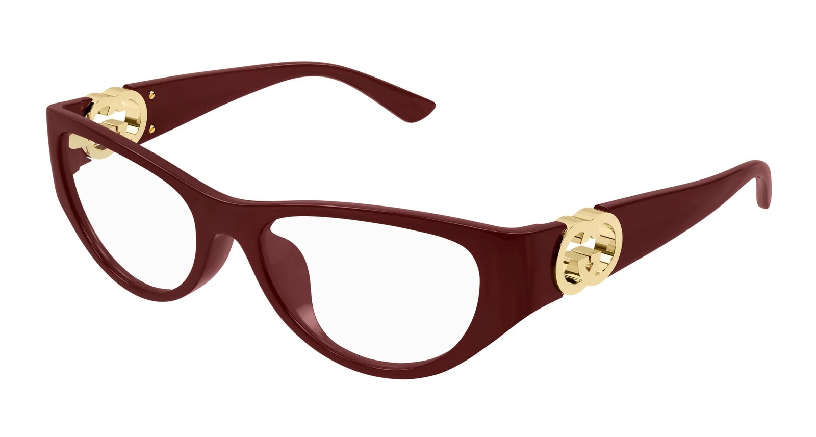 Gucci Eyeglasses GG1825O 003 54mm Burgundy / Demo Lens