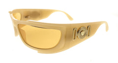 Versace Sunglasses VE4446 54137 67mm Opal Beige / Dark Orange Lens