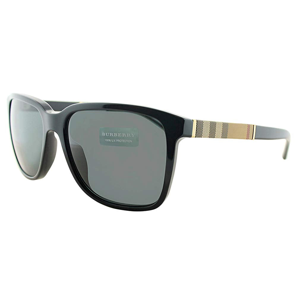 Burberry Men&#39;s Sunglasses BE4181 300187 58mm Black / Grey Lens