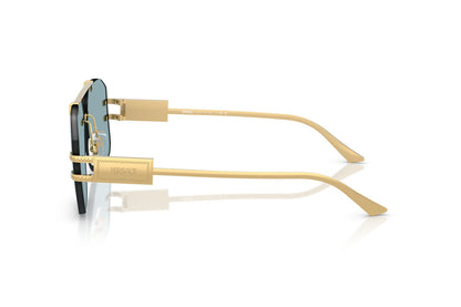 Versace Sunglasses VE2275 100280 60mm Gold / Blue Lens