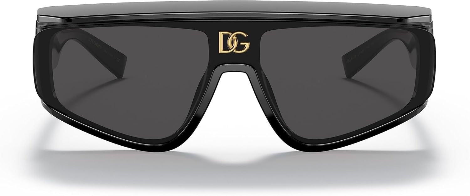 Dolce & Gabbana Sunglasses DG6177 501/87 Black / Dark Grey Lens