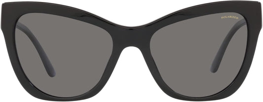 Versace Sunglasses VE4417U GB1/81 56mm Black / Polarized Dark Grey Lens