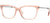 Burberry Eyeglasses BE2319 3865 54mm Peach / Demo Lens