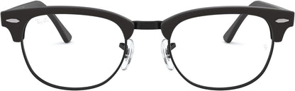 Ray-Ban RX5154 2077 Eyeglasses 53mm Matte Black / Clear Demo Lens
