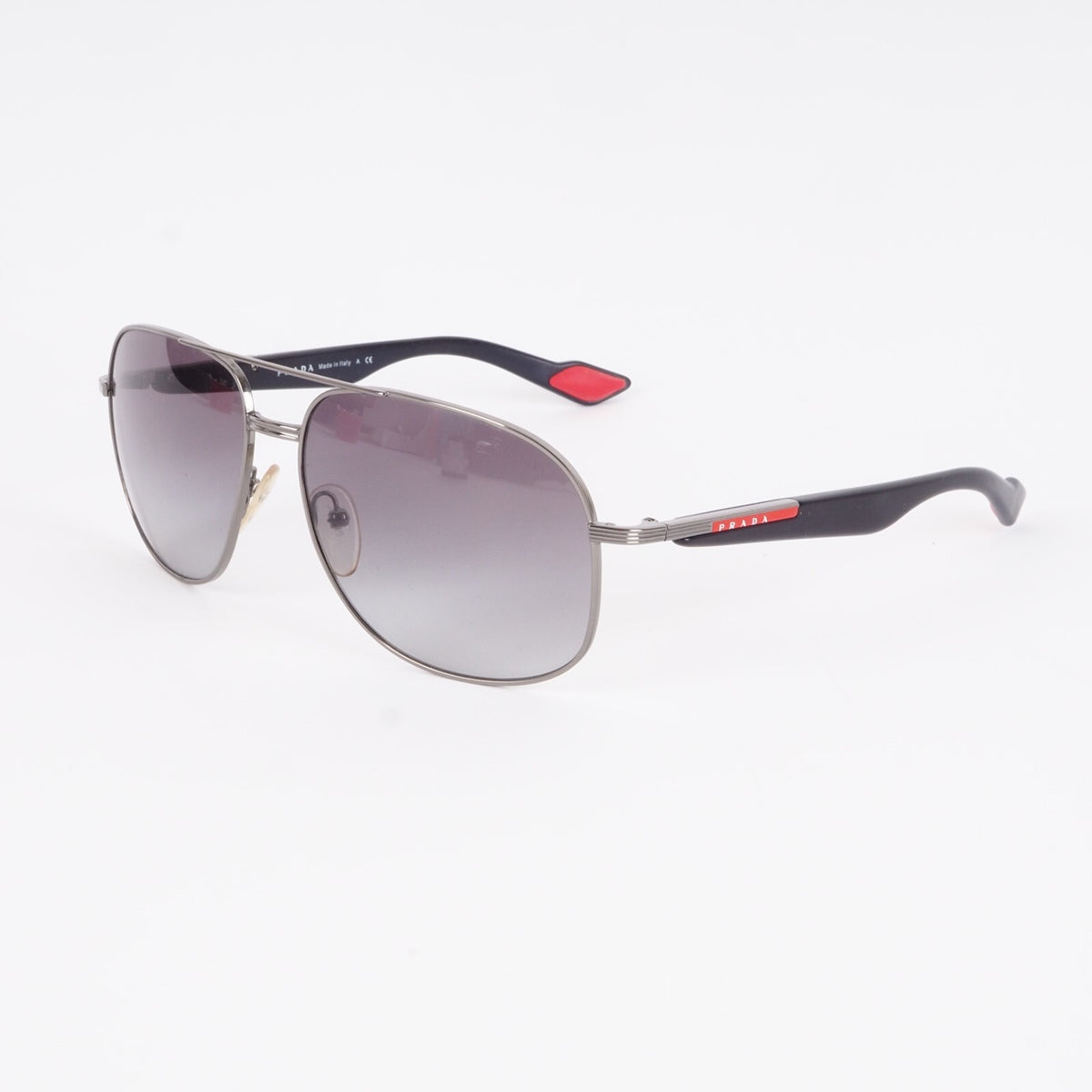 Prada Sport PS50MS 5AV3M1 Sunglasses 61mm Gunmetal / Grey Gradient Lens