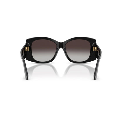 Dolce & Gabbana Sunglasses DG4501 501/8G 54mm Black / Grey Gradient Black Lens
