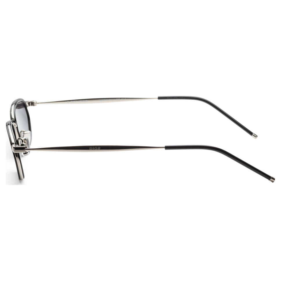 Dior Homme Sunglasses DiorShock 84J2K 52mm Black / Grey Lens