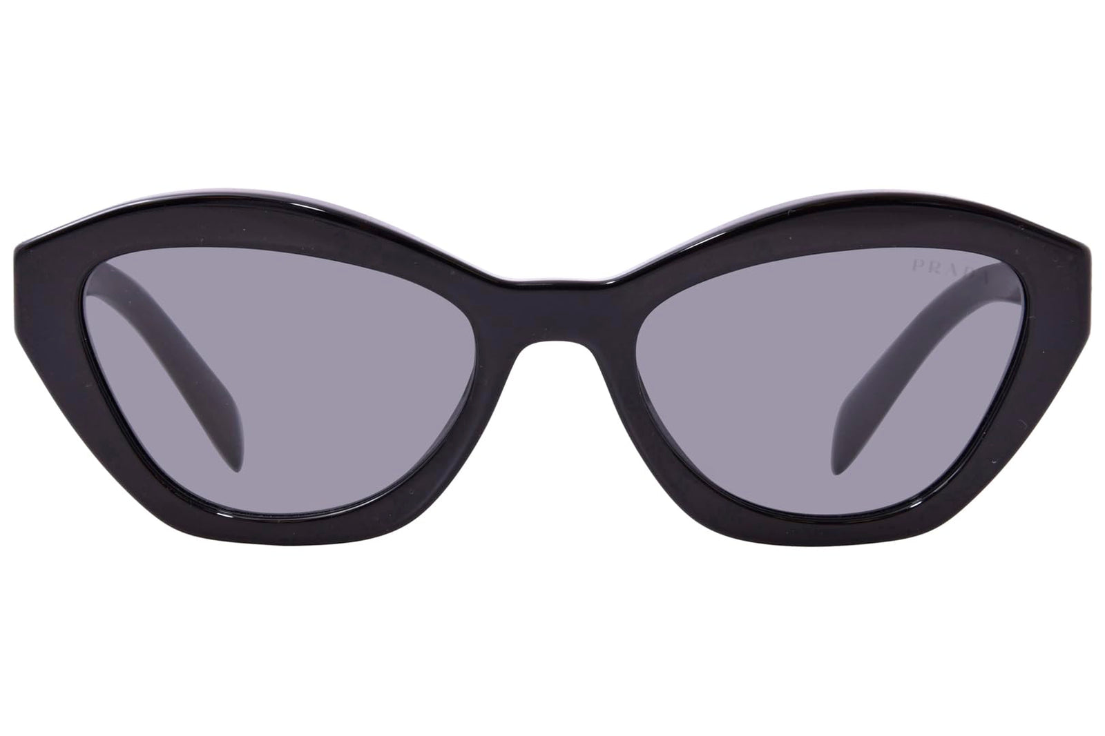 Prada Sunglasses PRA02S 16K08Z 52mm Black / Dark Grey Lens