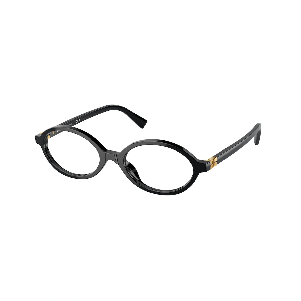Miu Miu Eyeglasses MU01XV 1AB-1O1 50mm Black / Demo Lens