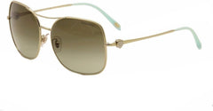 Tiffany & Co Sunglasses TF3037 60213M 59mm Pale Gold / Gradient Lens