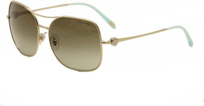 Tiffany & Co Sunglasses TF3037 60213M 59mm Pale Gold / Gradient Lens