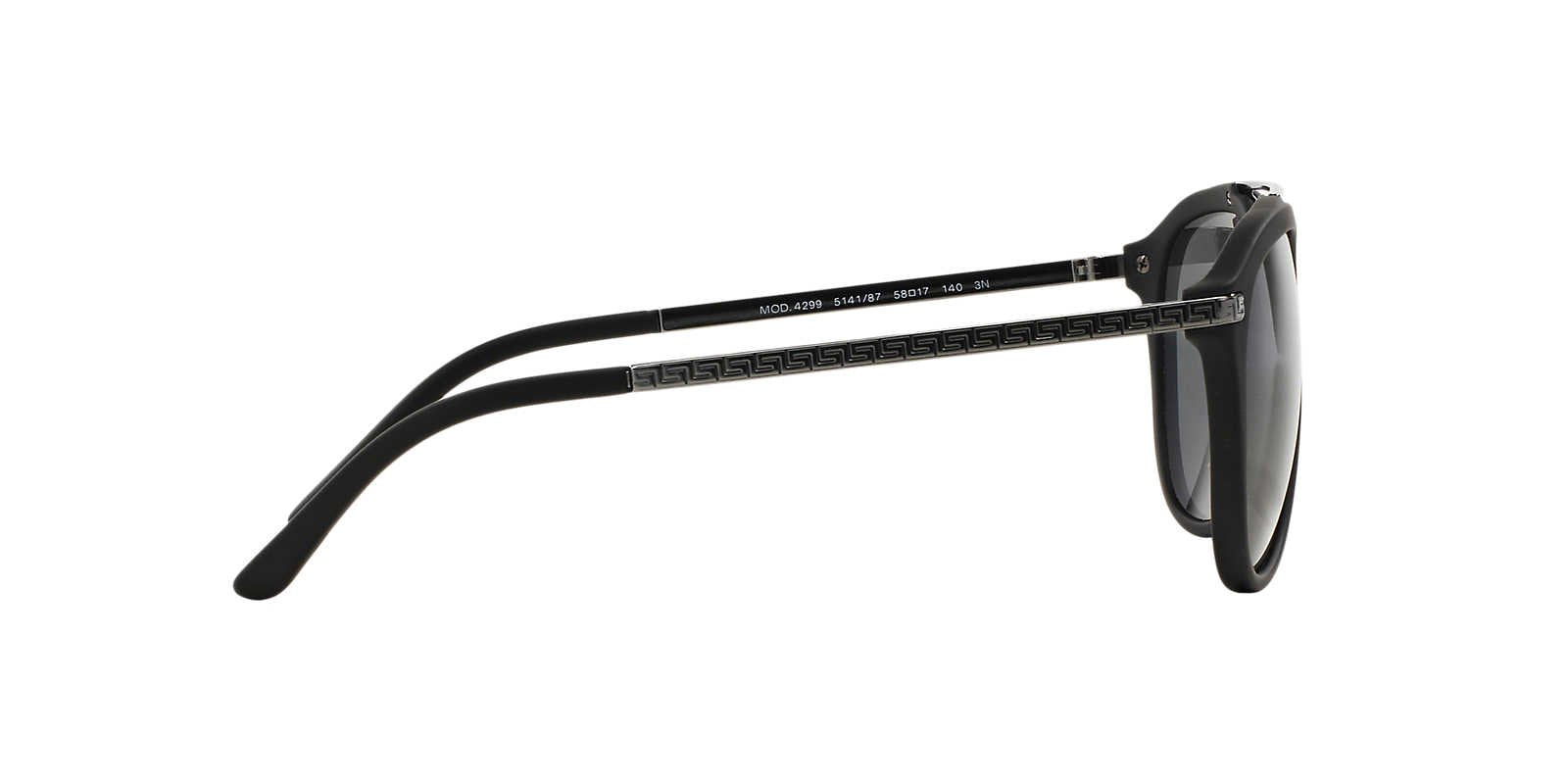 Versace Sunglasses VE4299 514187 58mm Matte Black / Dark Grey Lens