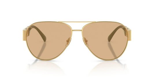 Versace Sunglasses VE2289 1002D8 61mm Gold / Yellow Mirror Silver Internal Lens