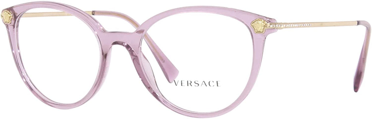 Versace Eyeglasses VE3251B 5279 54mm Transparent Violet / Demo Lens