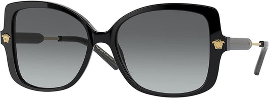 Versace Sunglasses VE4390 GB18G 56mm Black / Grey Gradient Lens