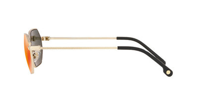 VERSACE Sunglasses VE2194 12526Q 53mm Pale Gold / Brown Mirror Orange Lens