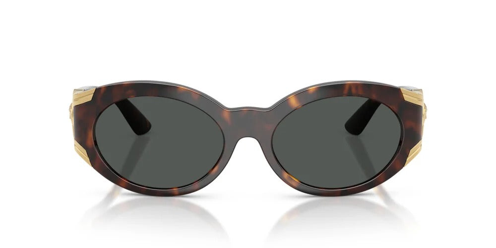 Versace Sunglasses VE4503U 10887 55mm Havana / Dark Grey Lens