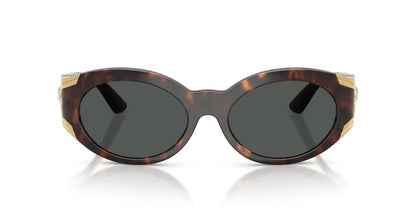 Versace Sunglasses VE4503U 10887 55mm Havana / Dark Grey Lens