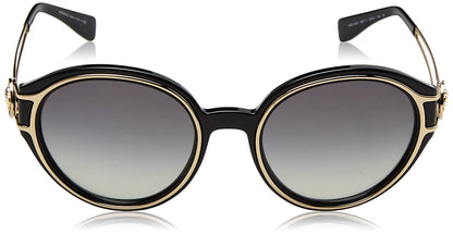Versace Sunglasses VE4342 GB1/11 53mm Black Pale Gold / Grey Gradient Lens
