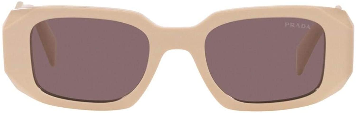 Prada Sunglasses PR17WS VYJ6X1 49mm Powder / Purple Brown Lens