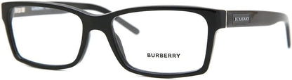 Burberry BE 2108 3001 Rectangle Eyeglasses 54mm Black / Demo Lens