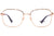 Versace Eyeglasses VE1290 1002 54mm Gold / Demo Lens