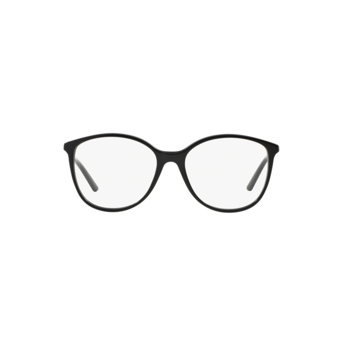 Burberry BE2128 3001 Eyeglasses 52mm Black / Clear Demo Lens