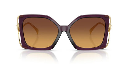 Versace Sunglasses VE4502U 5536T5 58mm Opal Purple / Yellow Gradient Brown Lens