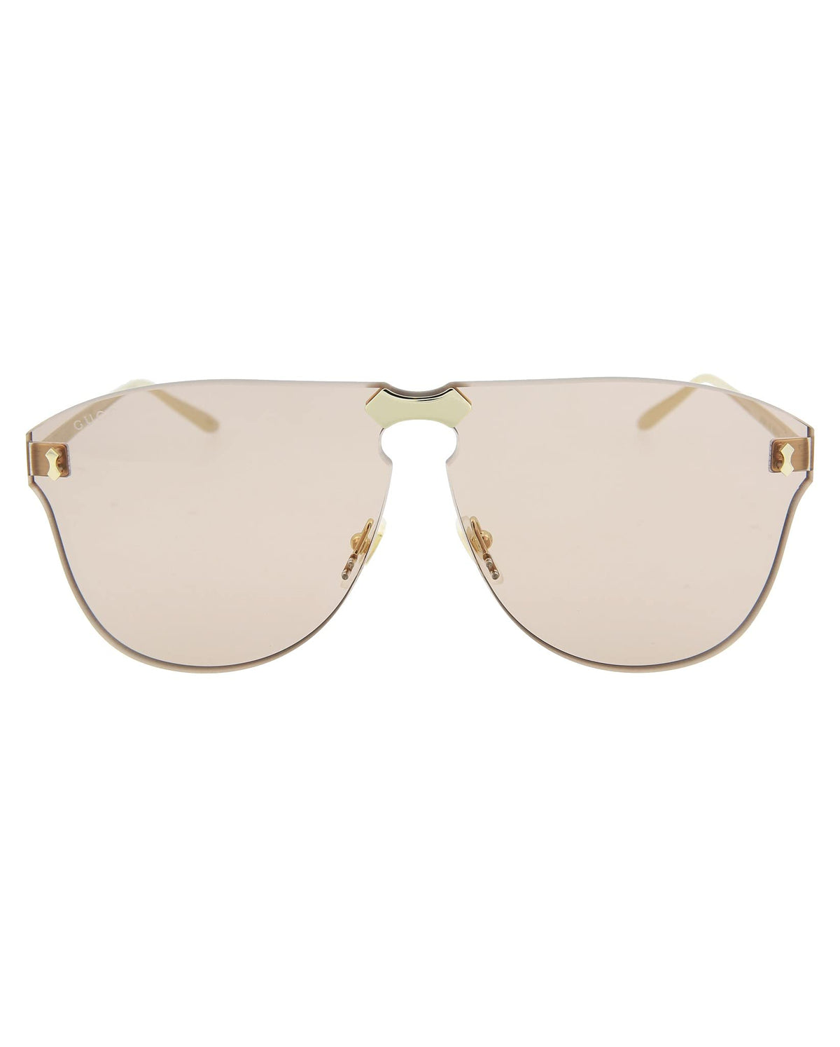 Gucci Sunglasses GG0354S 002 Gold / Brown Lens