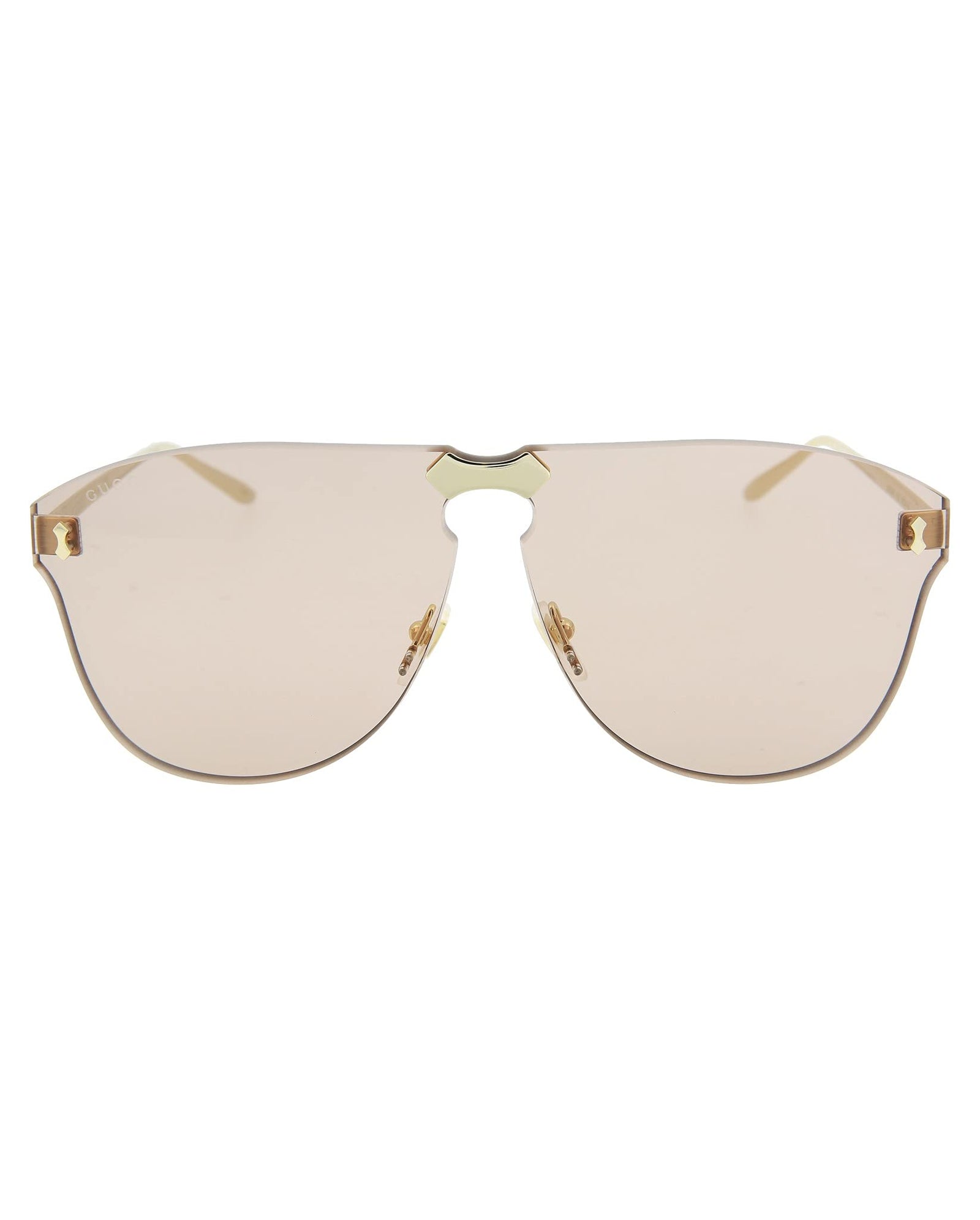 Gucci Sunglasses GG0354S 002 Gold / Brown Lens