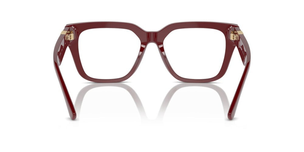 Burberry BE2403 4119 Square Eyeglasses 53mm Bordeaux / Demo Lens
