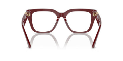 Burberry BE2403 4119 Square Eyeglasses 53mm Bordeaux / Demo Lens