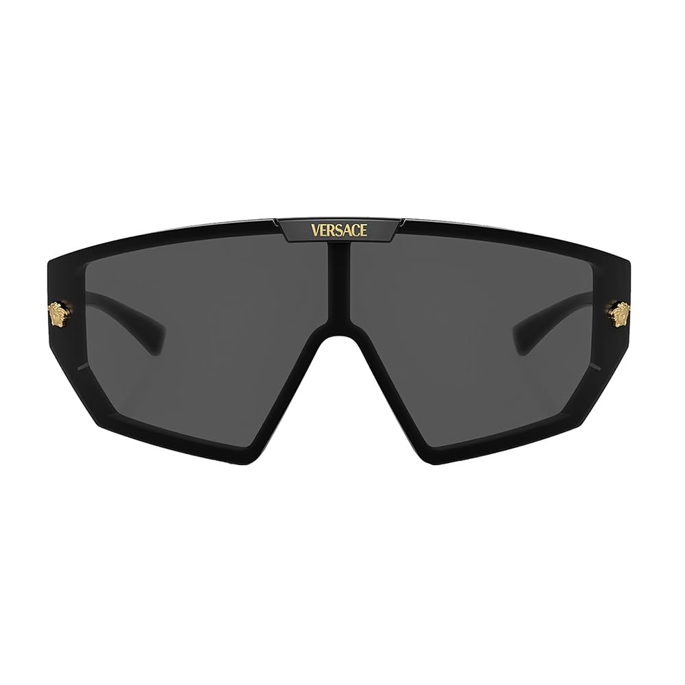 Versace Sunglasses VE4461 GB187 47mm Black / Dark Grey & Mirror Gold Lens
