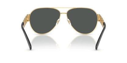 Versace Sunglasses VE2289 100287 61mm Gold / Dark Grey Lens