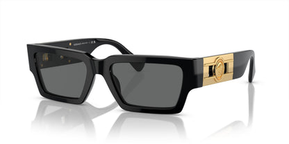 Versace Sunglasses VE4459 GB187 54mm Black / Dark Grey Lens