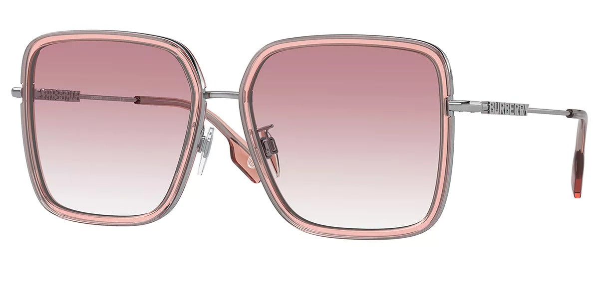 Burberry Dionne Sunglasses BE3145D 10058D 58mm Pink / Pink Gradient Lens