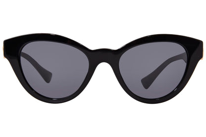 Versace Sunglasses VE4435F GB1-87 52mm Black / Dark Grey Lens