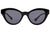 Versace Sunglasses VE4435F GB1-87 52mm Black / Dark Grey Lens