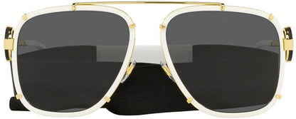 Versace Sunglasses VE2233 147187 60mm White / Dark Grey Lens